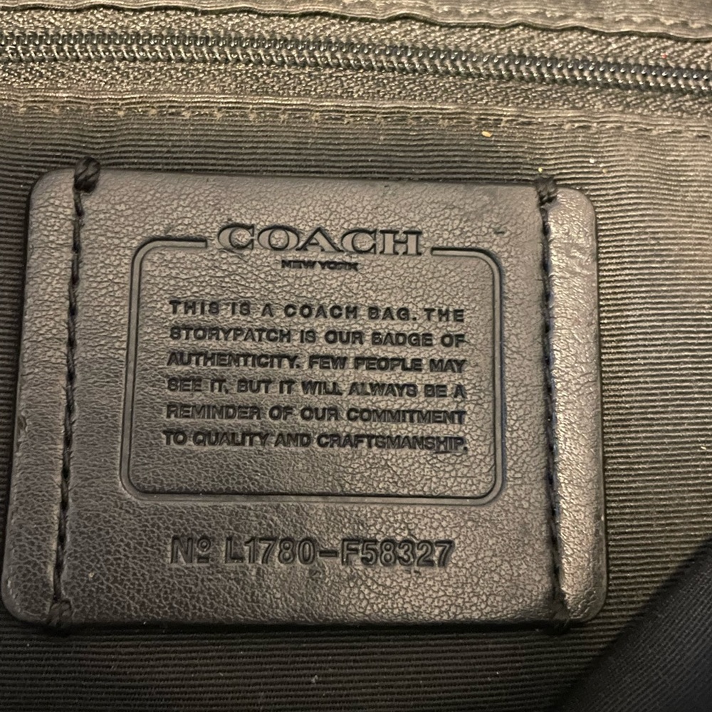Authentic Coach Purse - Picture 3 of 3